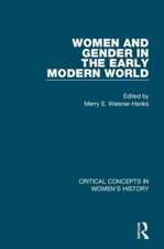 Women and Gender in the Early Modern World