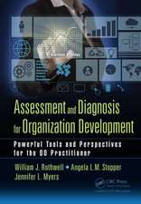 Assessment and Diagnosis for Organization Development: Powerful Tools and Perspectives for the OD Practitioner