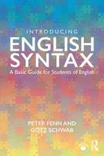 Introducing English Syntax: A Basic Guide for Students of English