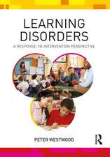 Learning Disorders: A Response-to-Intervention Perspective