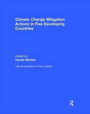 Climate Change Mitigation Actions in Five Developing Countries