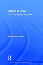 Arabic in Israel: Language, Identity and Conflict