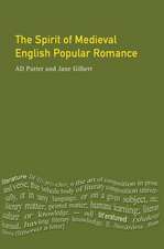 The Spirit of Medieval English Popular Romance