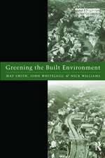 Greening the Built Environment