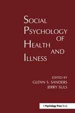 Social Psychology of Health and Illness