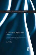 Comparative Metropolitan Policy: Governing Beyond Local Boundaries in the Imagined Metropolis