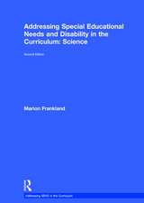 Addressing Special Educational Needs and Disability in the Curriculum: Science