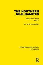 The Northern Nilo-Hamites: East Central Africa Part VI