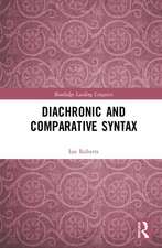 Diachronic and Comparative Syntax