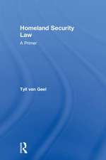 Homeland Security Law: A Primer