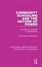 Community Schooling and the Nature of Power: The battle for Croxteth Comprehensive