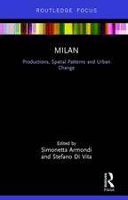 Milan: Productions, Spatial Patterns and Urban Change