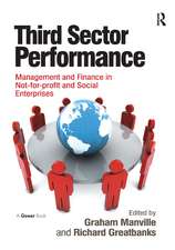 Third Sector Performance: Management and Finance in Not-for-profit and Social Enterprises