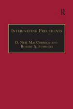 Interpreting Precedents: A Comparative Study