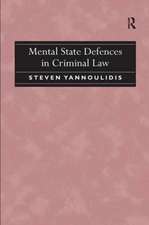 Mental State Defences in Criminal Law