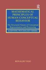 Mathematical Principles of Human Conceptual Behavior: The Structural Nature of Conceptual Representation and Processing