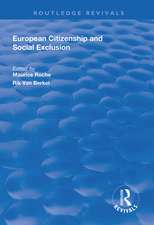 European Citizenship and Social Exclusion