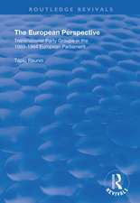 The European Perspective: Transnational Party Groups in the 1989-94 European Parliament