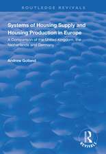 Systems of Housing Supply and Housing Production in Europe