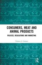 Consumers, Meat and Animal Products: Policies, Regulations and Marketing