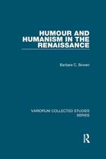 Humour and Humanism in the Renaissance