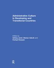 Administrative Culture in Developing and Transitional Countries