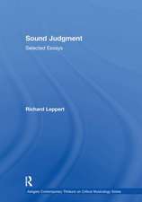 Sound Judgment: Selected Essays