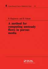 A Method for Computing Unsteady Flows in Porous Media