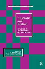 Australia and Britain: Studies in a Changing Relationship