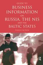 Guide to Business Information on Russia, the NIS and the Baltic States