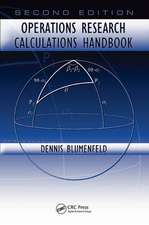 Operations Research Calculations Handbook