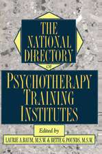 The National Directory Of Psychotherapy Training Institutes