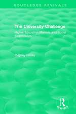 The University Challenge (2004): Higher Education Markets and Social Stratification