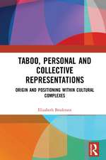 Taboo, Personal and Collective Representations: Origin and Positioning within Cultural Complexes