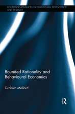 Bounded Rationality and Behavioural Economics