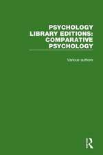 Psychology Library Editions: Comparative Psychology