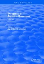 Revival: Energetics of Secretion Responses (1988): Volume I