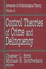 Control Theories of Crime and Delinquency