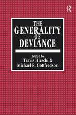 THE GENERALITY OF DEVIANCE