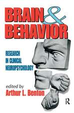 Brain and Behavior: Research in Clinical Neuropsychology