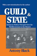 Guild and State: European Political Thought from the Twelfth Century to the Present