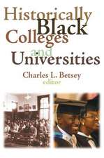 Historically Black Colleges and Universities