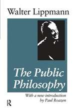 The Public Philosophy