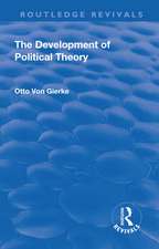 Revival: The Development of Political Theory (1939)