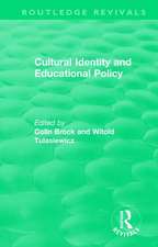 Cultural Identity and Educational Policy