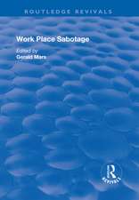 Work Place Sabotage