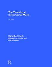 The Teaching of Instrumental Music