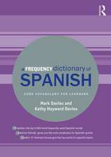 A Frequency Dictionary of Spanish: Core Vocabulary for Learners