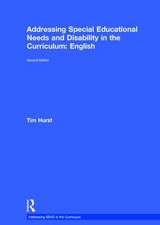 Addressing Special Educational Needs and Disability in the Curriculum: English