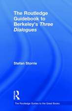 The Routledge Guidebook to Berkeley’s Three Dialogues